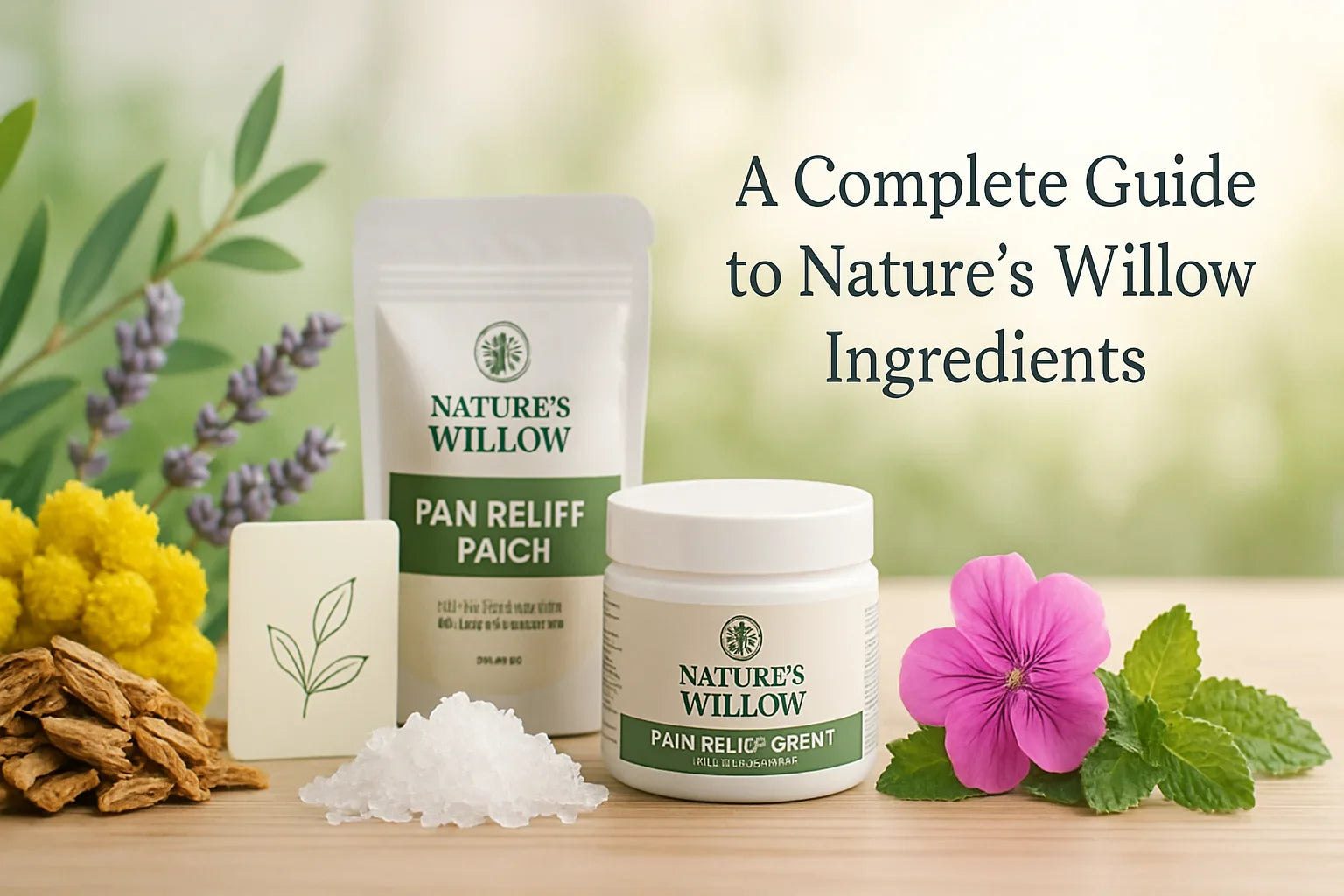 A Complete Guide to Nature's Willow Ingredients