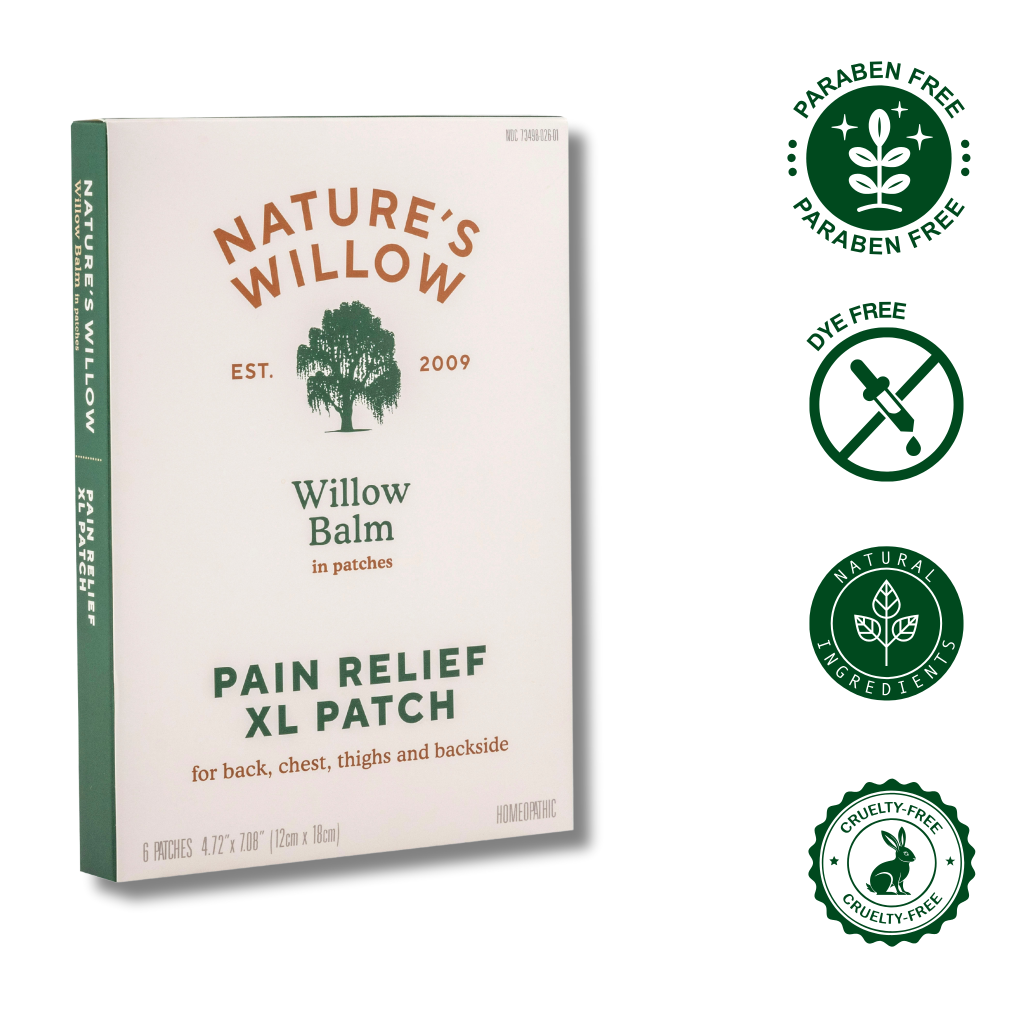 XL Pain Relieving Patch