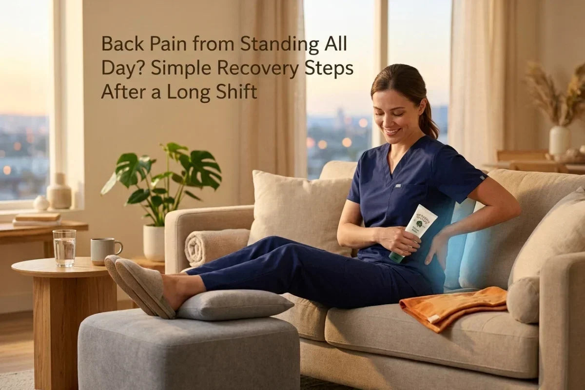 On Your Feet All Day How to Relieve Leg, Foot, and Lower-Back Pain After Long Shifts