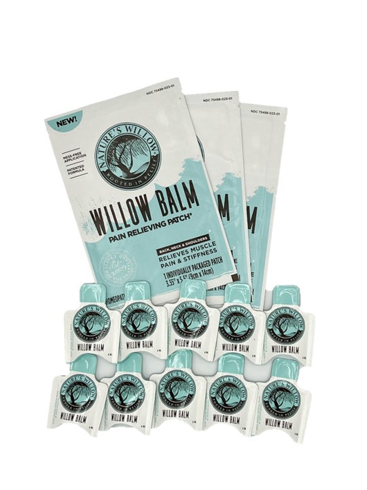 Pain Reliving Travel Pack (10 Pain Cream Packets & 3 Pain Patches)